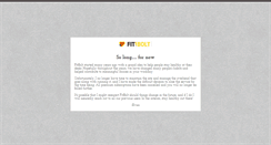Desktop Screenshot of fitbolt.com